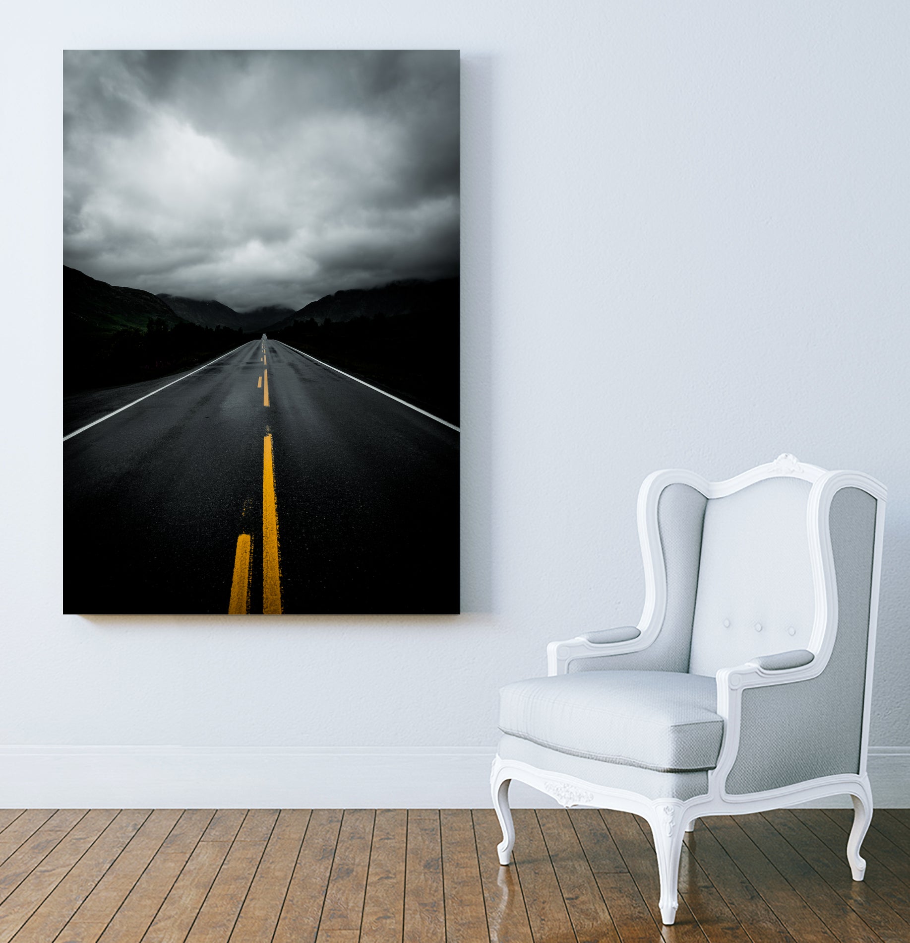 Open Road by Nicklas Gustafsson on GIANT ART - black photo manipulation
