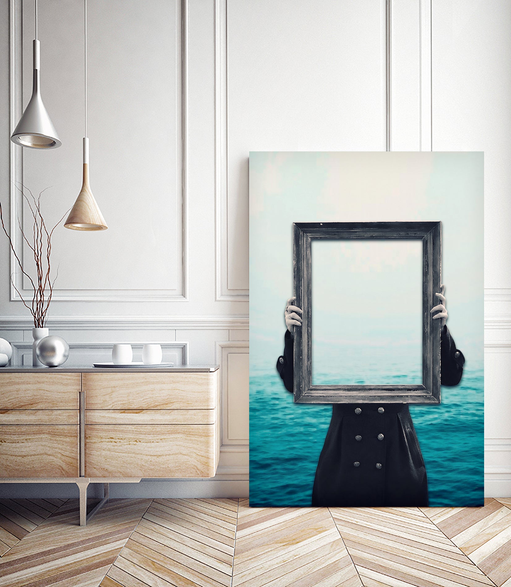 The end of summer by Menelaos Trompoukis on GIANT ART - blue digital painting