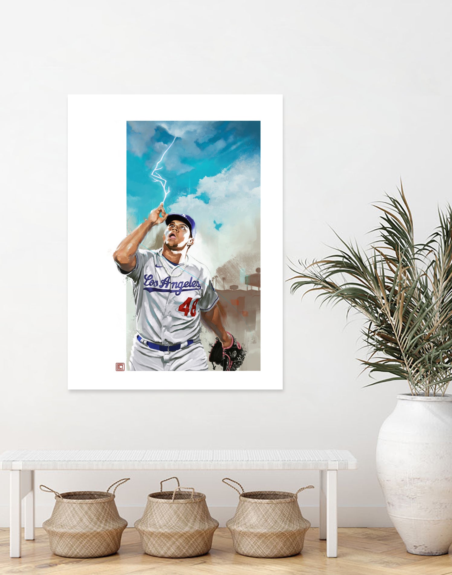 Brusdar by Claudia Labarca on GIANT ART - blue digital painting