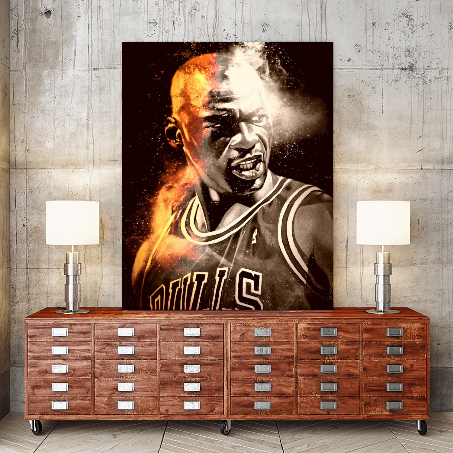 Michael Jordan by erjas saga on GIANT ART - black digital painting