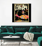 John Coltrane Retro Style by Michael Anna on GIANT ART - white digital painting