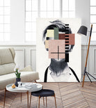 Beauty behind shapes and lines by Menelaos Trompoukis on GIANT ART - white digital painting