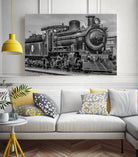 Steam Locomotive, Montevideo, Uruguay by Daniel Ferreira-Leites on GIANT ART - black photo manipulation