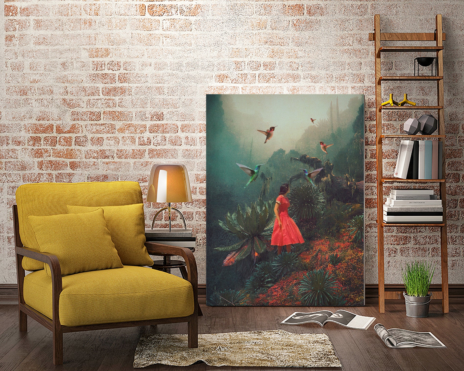 20 Seconds before the Rain by Frank Moth on GIANT ART - green photo manipulation