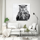 oil art print by Dragana Lazovic on GIANT ART - gray mixed media