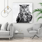 oil art print by Dragana Lazovic on GIANT ART - gray mixed media