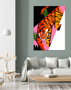 Tiger by 2BROS Creative on GIANT ART - white digital drawing