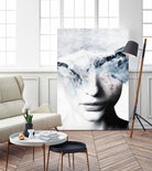 BLUE WAVES by Menelaos Trompoukis on GIANT ART - blue digital painting