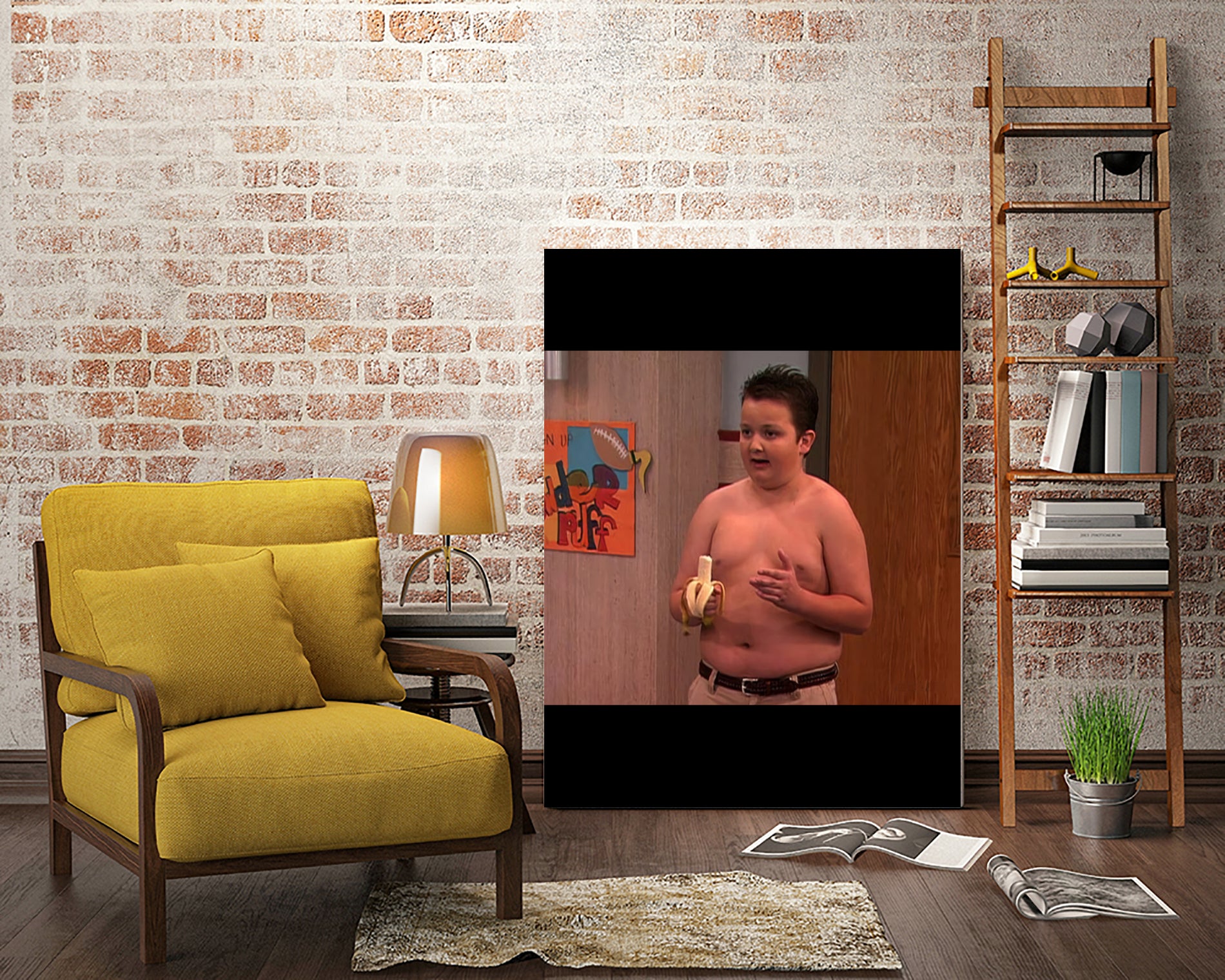 Gibby From ICarly by Randi Hidayat on GIANT ART - white photo illustration