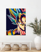 Dragonball Super by Ardi Arumansah on GIANT ART - pink vector illustration