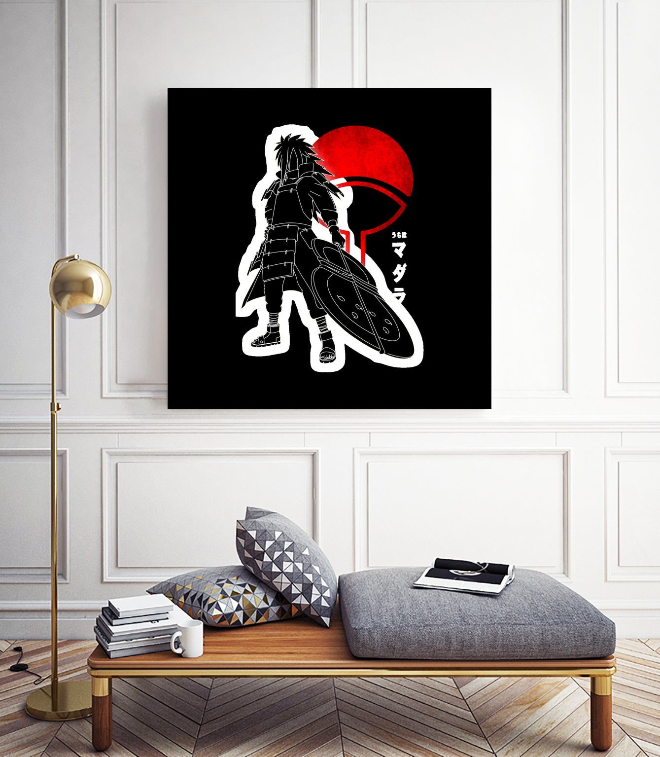 Madara Uchiha Naruto Anime by Ridwan Art on GIANT ART - black character design