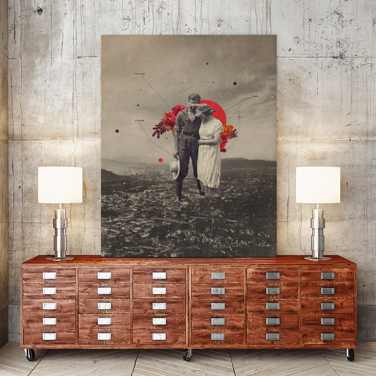 By My Side by Frank Moth on GIANT ART - brown photo manipulation
