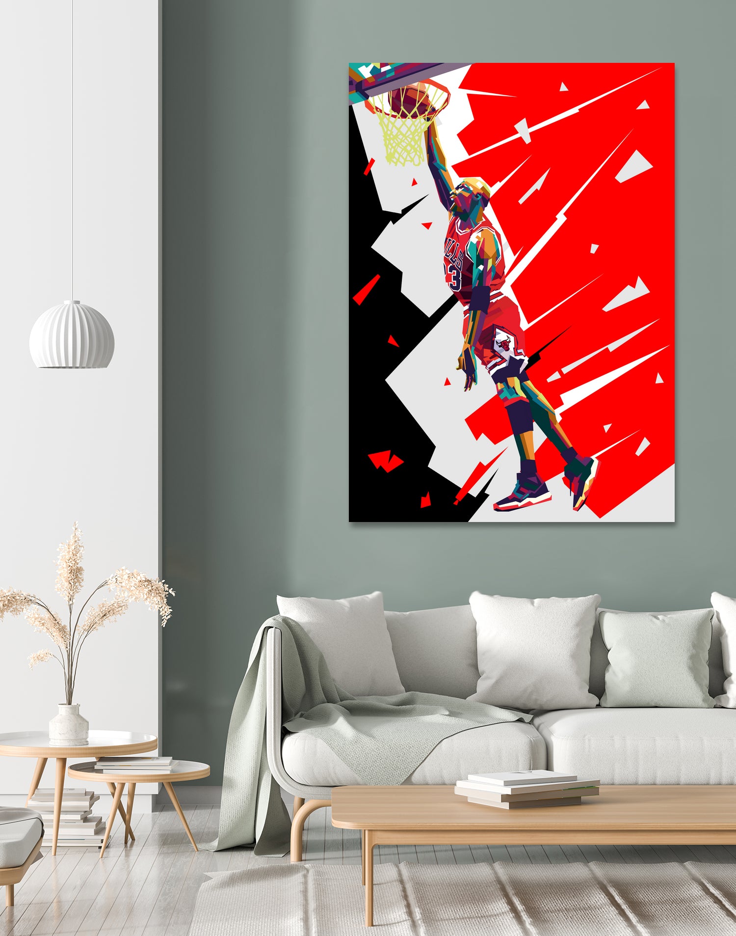 michael jordan by yahya agustiono on GIANT ART - white photo illustration