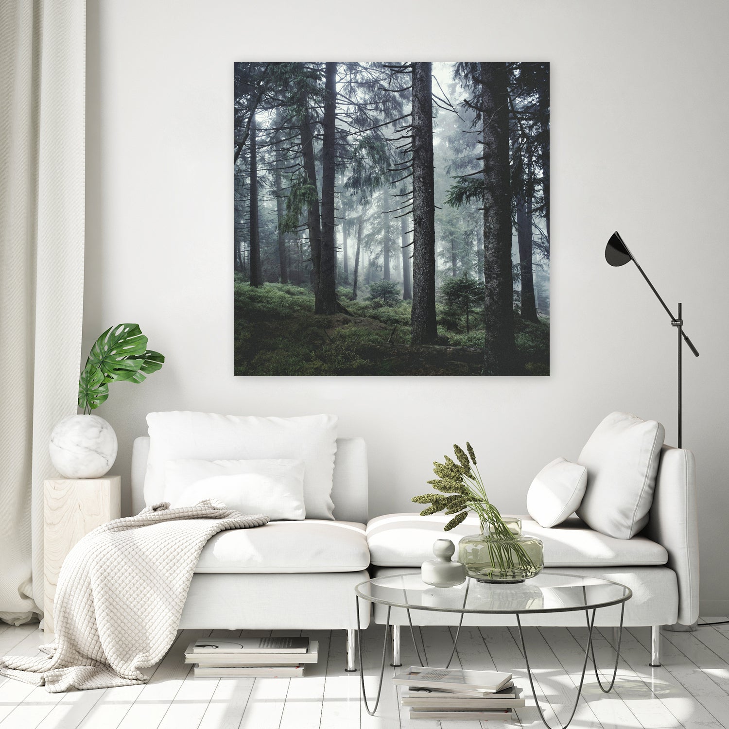 Path Vibes by Oliver Brömme on GIANT ART - green photo manipulation