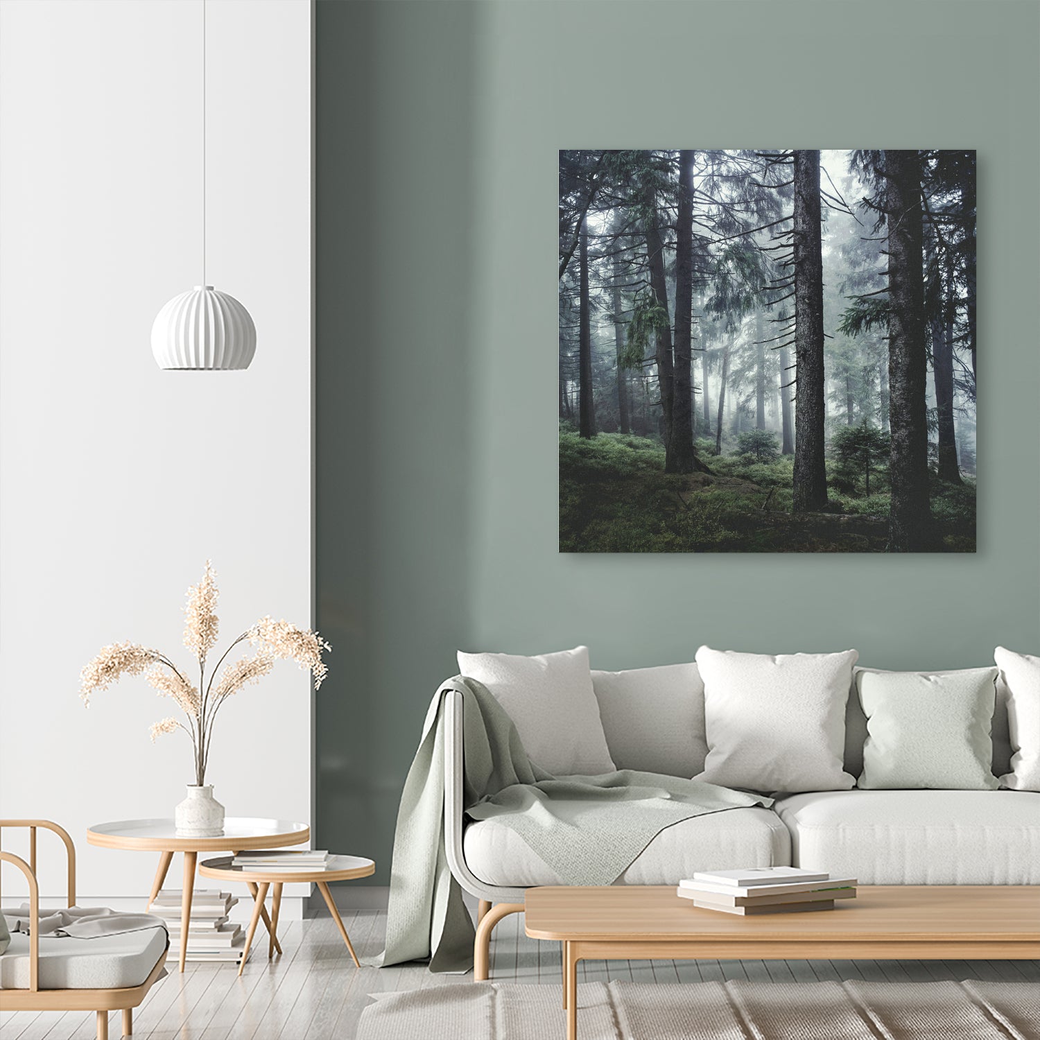 Path Vibes by Oliver Brömme on GIANT ART - green photo manipulation