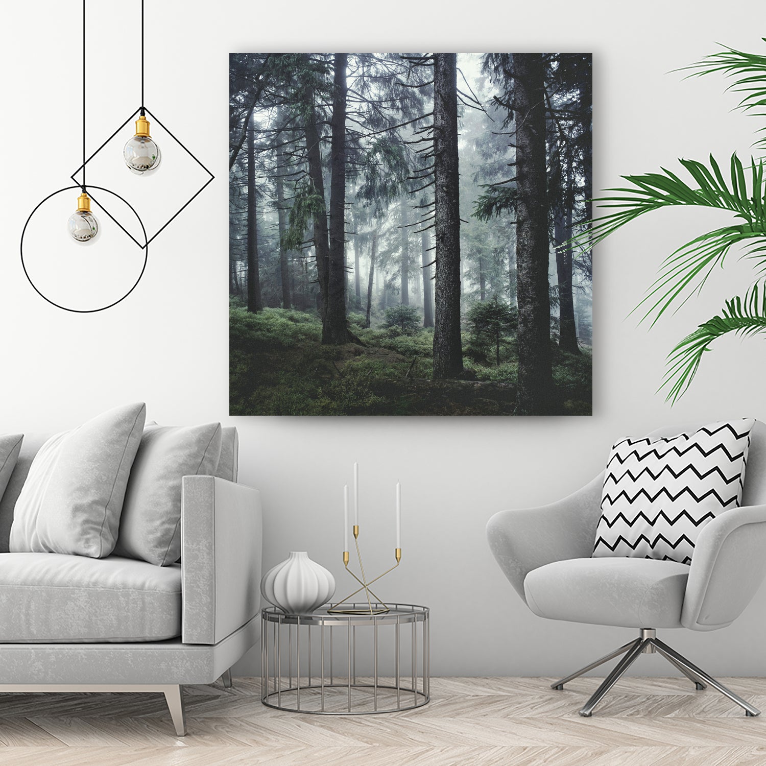 Path Vibes by Oliver Brömme on GIANT ART - green photo manipulation