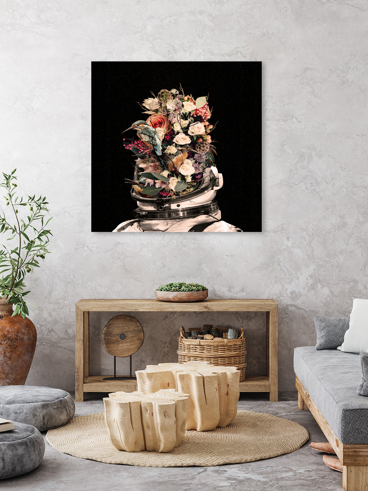 Bloom by Francis Mi Oza on GIANT ART - red digital drawing