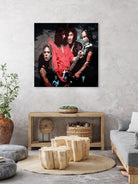 Van halen the band legend by Shohib project on GIANT ART - white digital painting