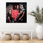 Van halen the band legend by Shohib project on GIANT ART - white digital painting
