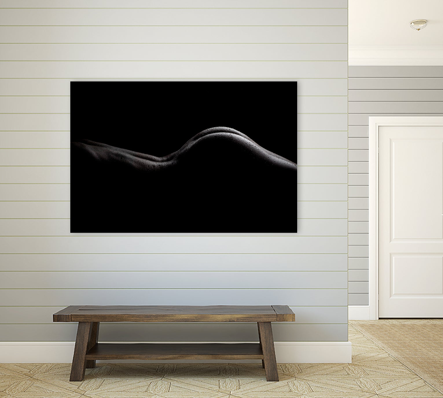 Dark butt by Zdenek Kintr on GIANT ART - black photo illustration