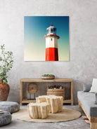 Lighthouse by Dmitry Belousov on GIANT ART - red photo illustration