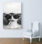 Dreams and cigarettes by Menelaos Trompoukis on GIANT ART - gray digital painting