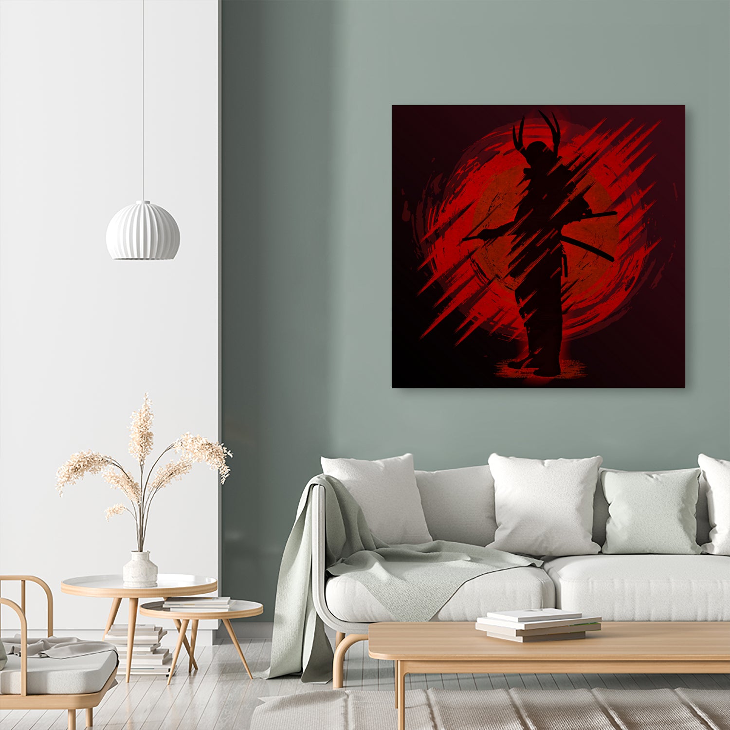 Red Moon by Ilya Danilov on GIANT ART - red digital painting