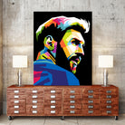 wpap messi by Muhammad Ardian on GIANT ART - black photo illustration
