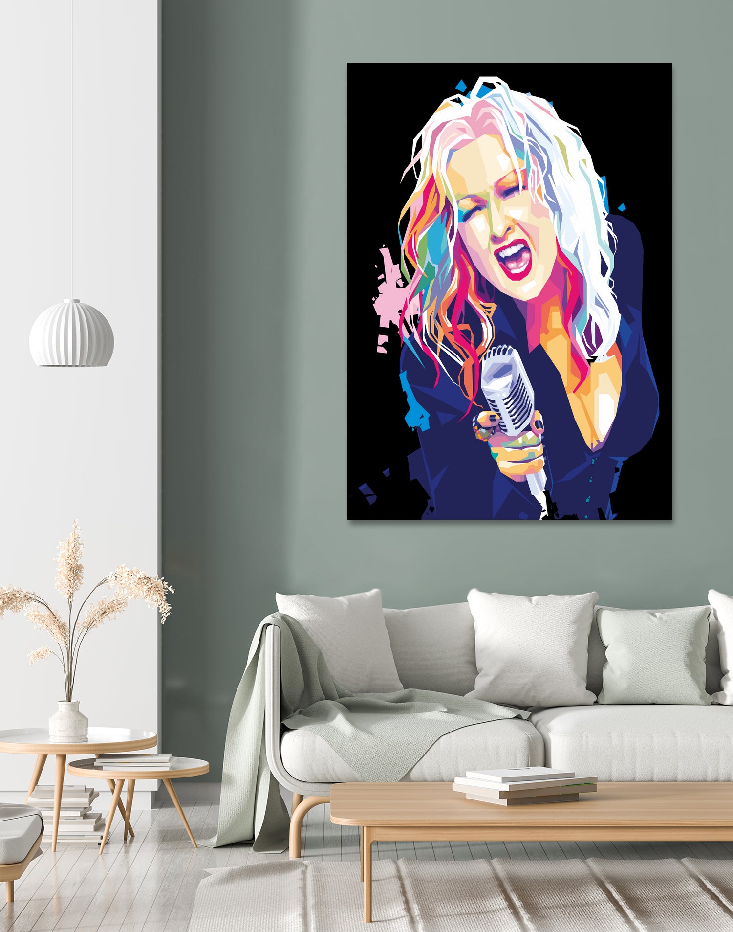 Cyndi Lauper by Deni Rahayu on GIANT ART - white digital drawing