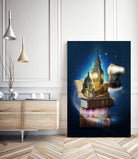 Stories from the Second Star by Diogo Veríssimo on GIANT ART - blue photo manipulation