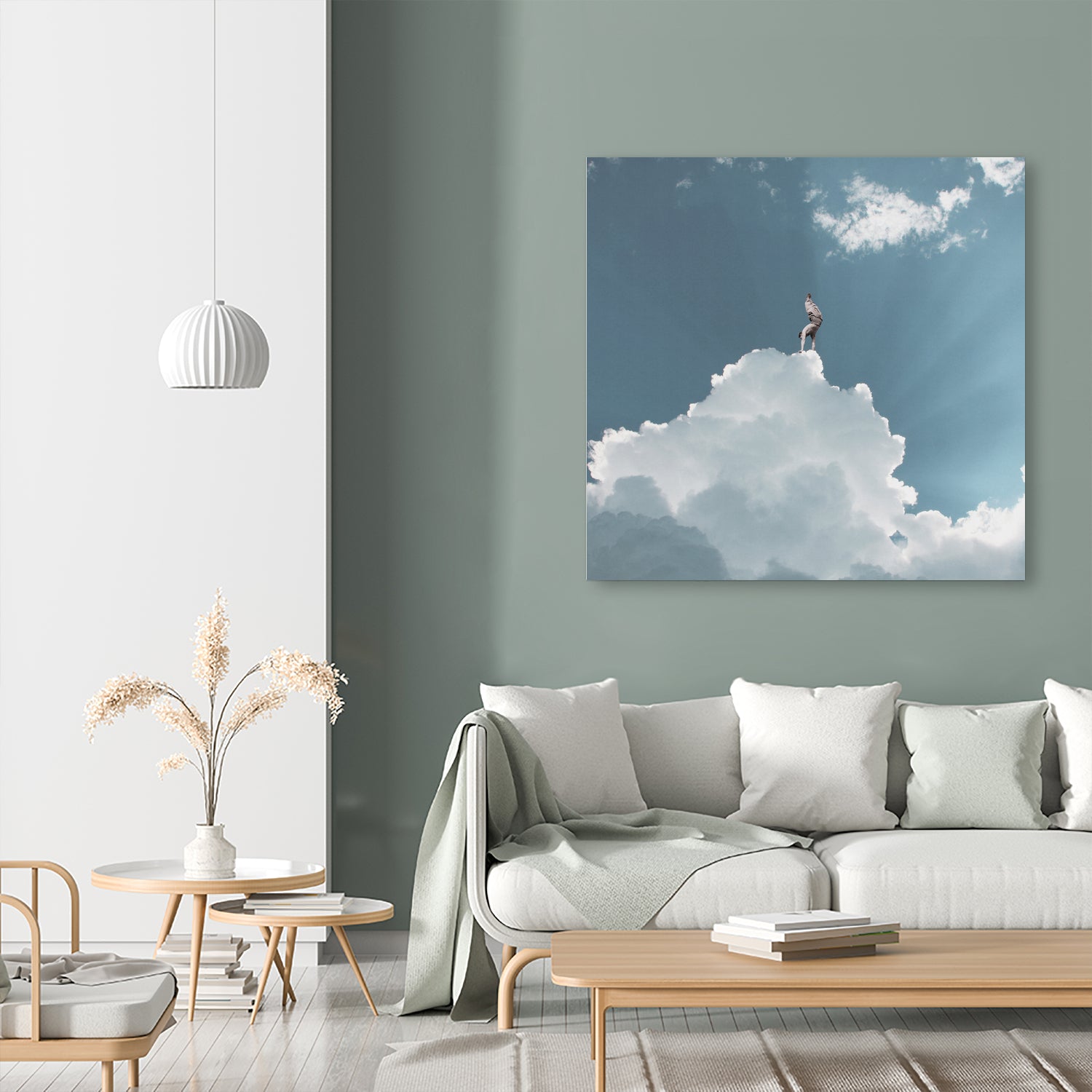 King of the Skies by Isa Valimaki on GIANT ART - blue photo manipulation