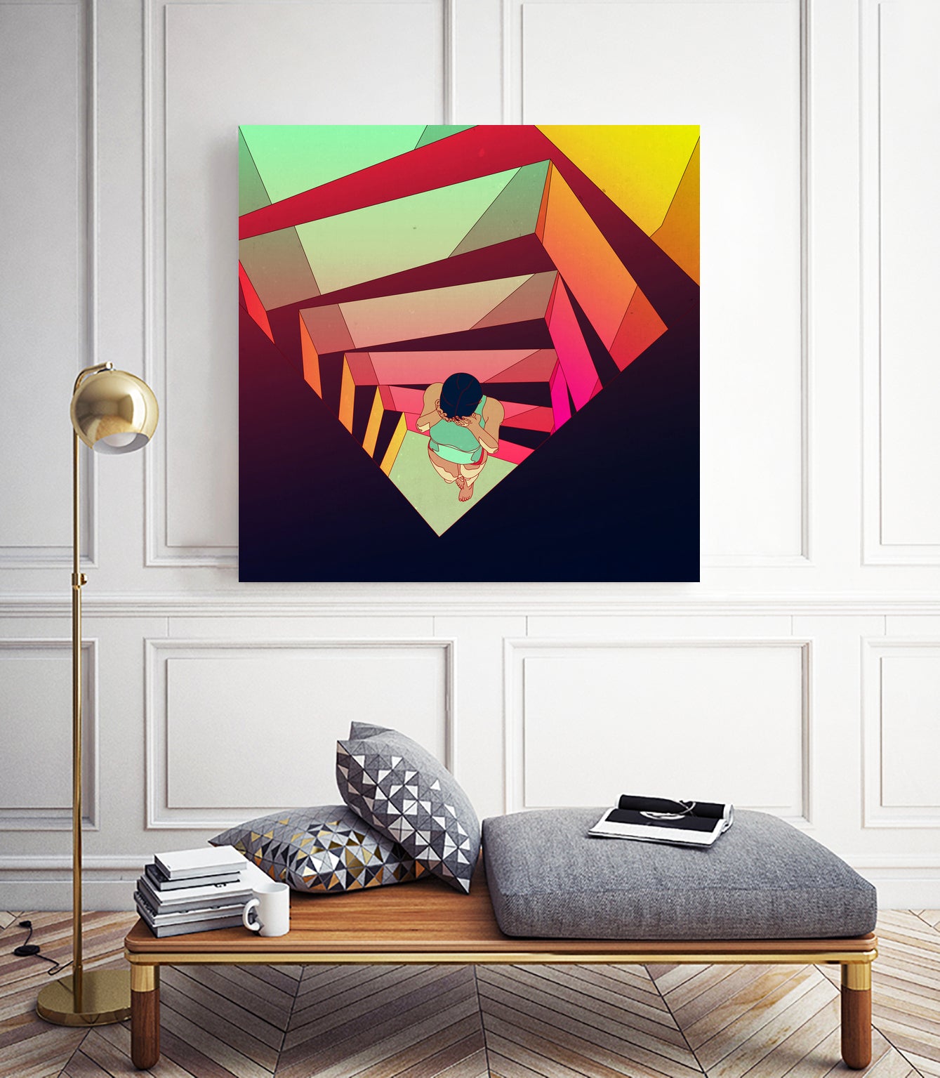 No Difference by Eric Petersen on GIANT ART - pink digital drawing