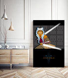 AHSOKA TANO by Ron Santiano on GIANT ART - brown digital drawing