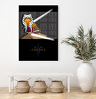 AHSOKA TANO by Ron Santiano on GIANT ART - brown digital drawing