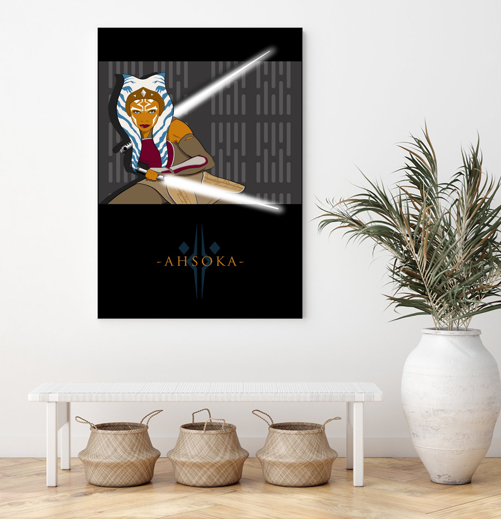 AHSOKA TANO by Ron Santiano on GIANT ART - brown digital drawing