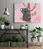 Koala by Natalia Medici on GIANT ART - pink digital drawing