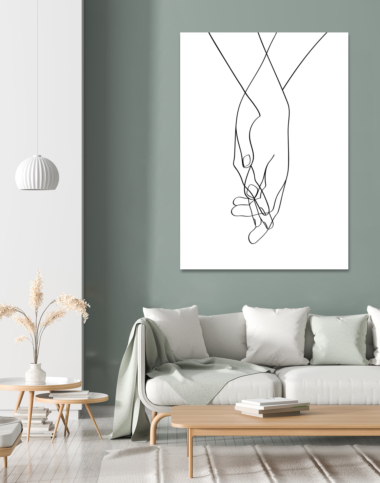 Lovers Hands by Faruk Soyarat on GIANT ART - white digital painting