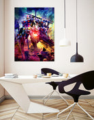 Gundam WX by Christian Velazquez on GIANT ART - blue game design