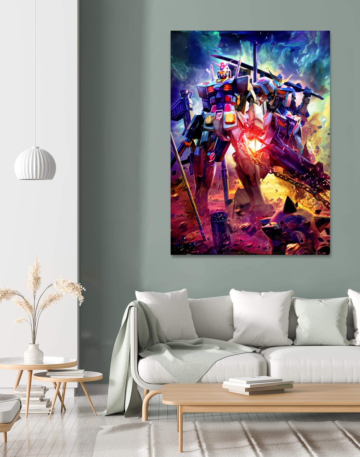 Gundam WX by Christian Velazquez on GIANT ART - blue game design