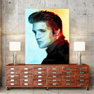 elvis (variation) by Enrico Varrasso on GIANT ART - black digital painting