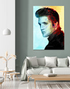 elvis (variation) by Enrico Varrasso on GIANT ART - black digital painting