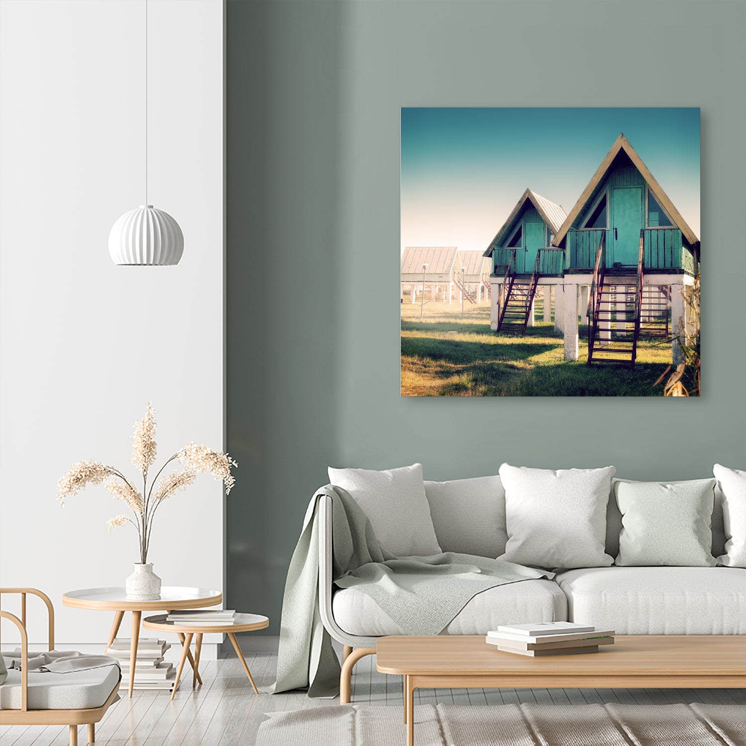 The Commune by Dmitry Belousov on GIANT ART - green photo illustration