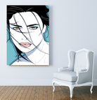 BREEZY by Ron Santiano on GIANT ART - blue digital drawing