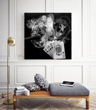 Game Over B-W by João Bello on GIANT ART - black mixed media