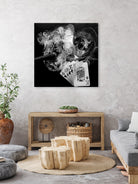 Game Over B-W by João Bello on GIANT ART - black mixed media