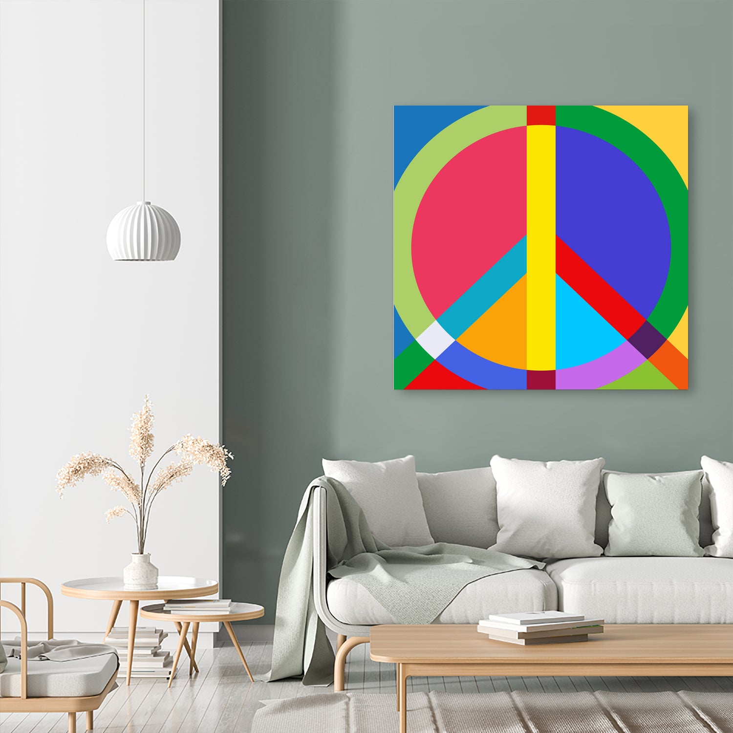 Peace, Love, Unity. by Philippe Intraligi on GIANT ART - red digital drawing