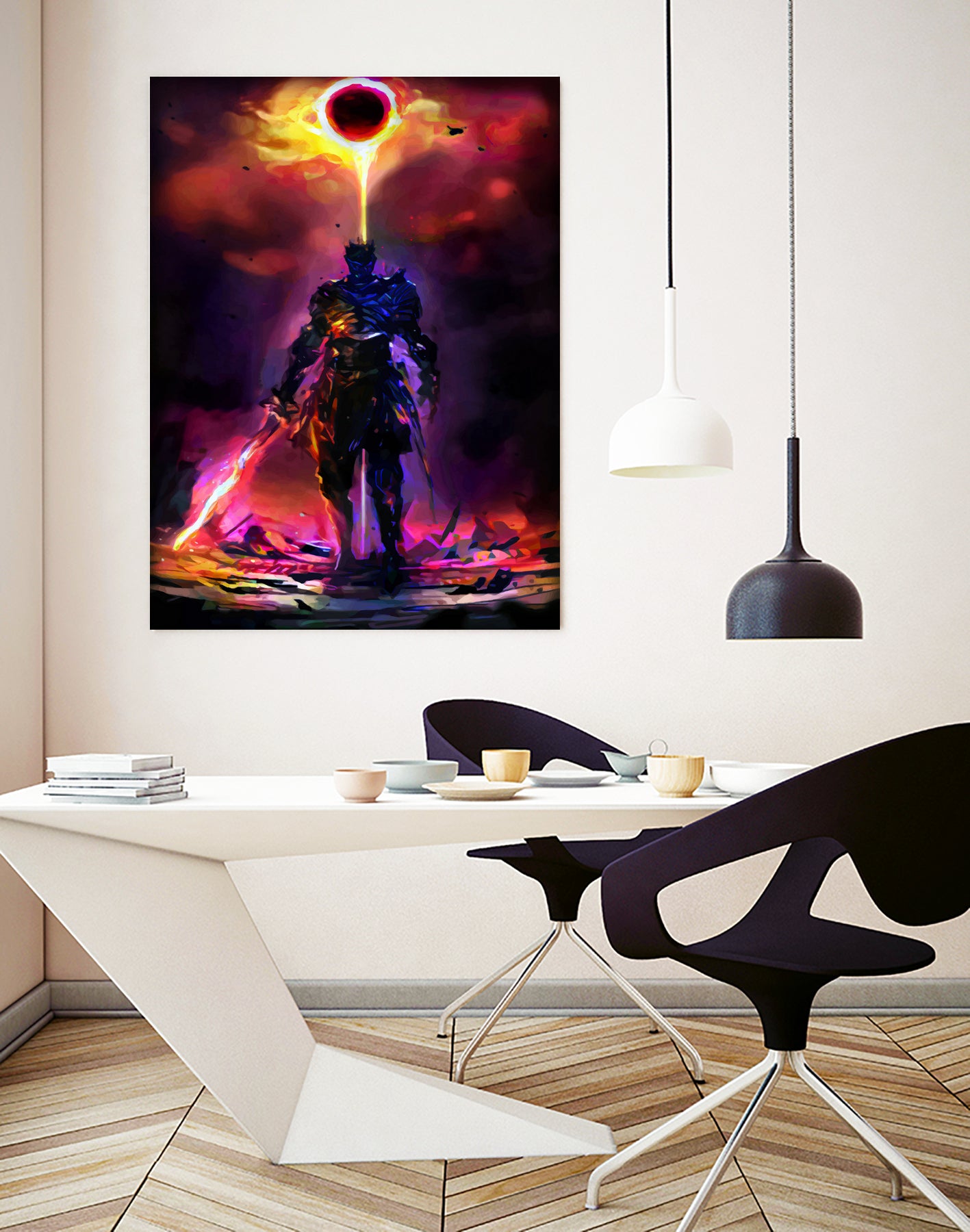 Soul of Cinder Dark Souls by Christian Velazquez on GIANT ART - black game design