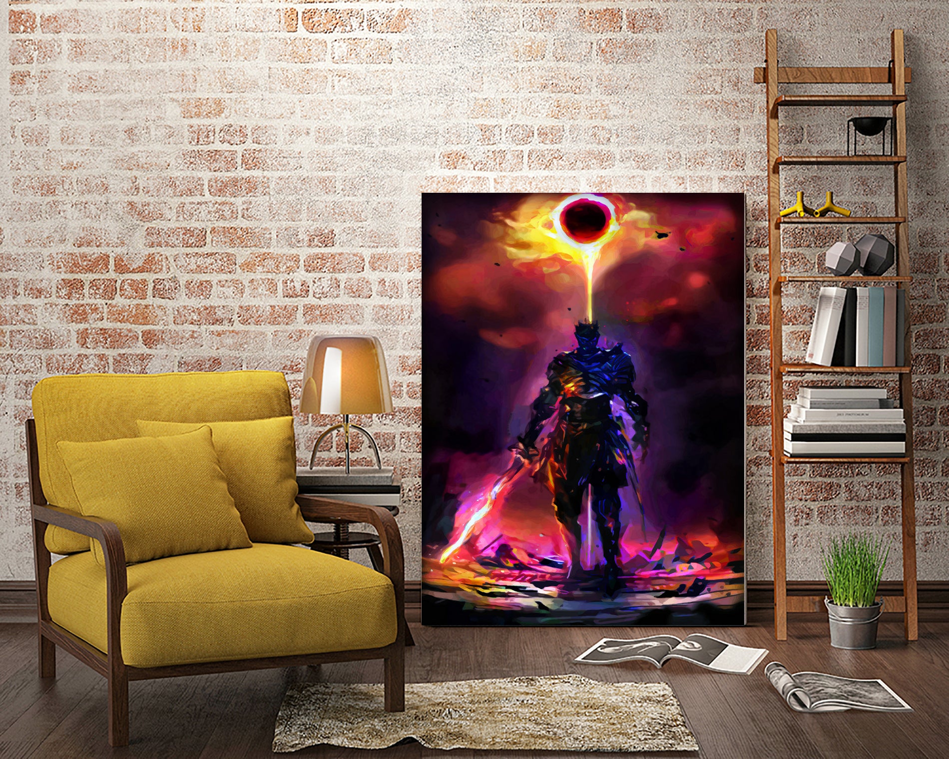 Soul of Cinder Dark Souls by Christian Velazquez on GIANT ART - black game design