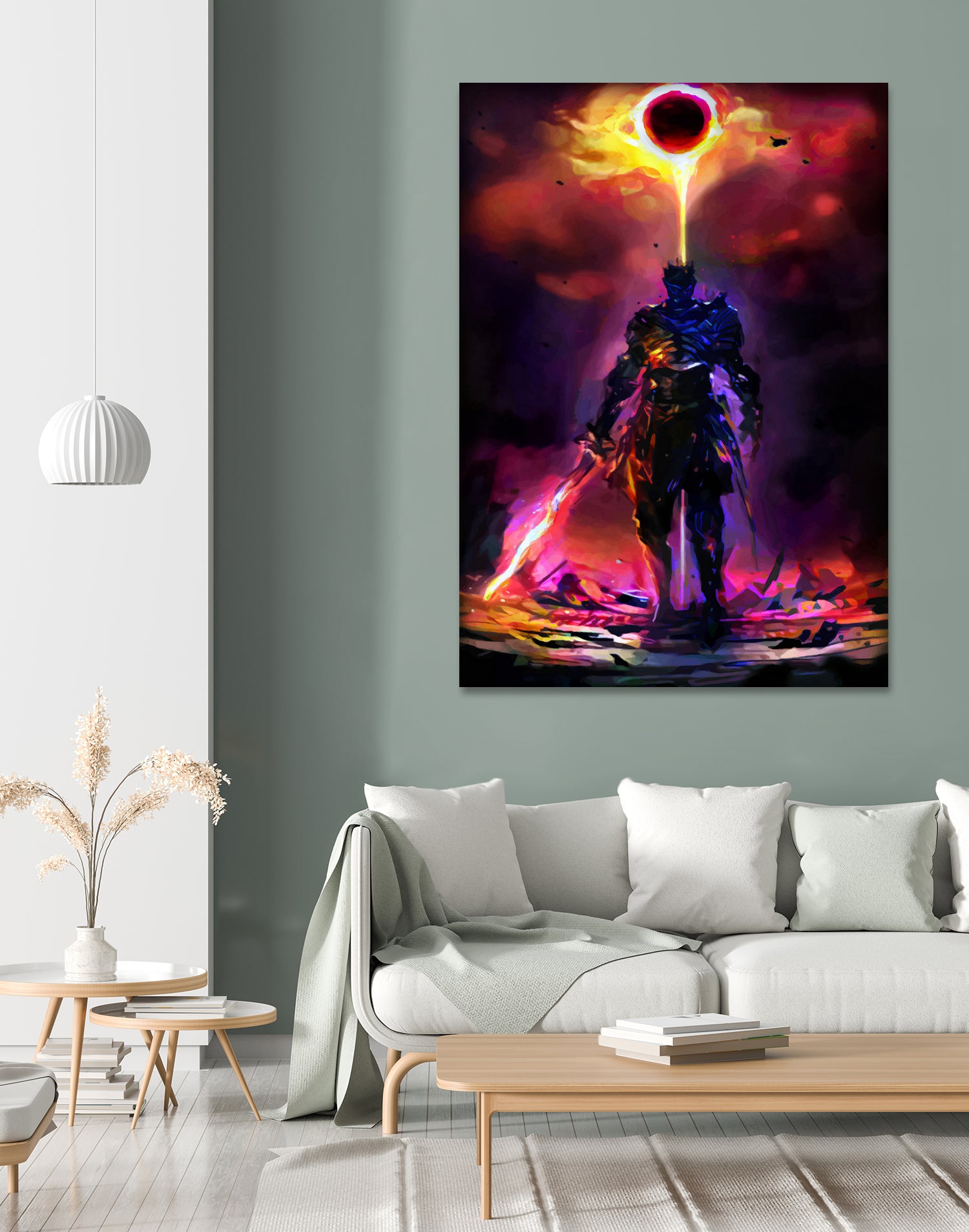 Soul of Cinder Dark Souls by Christian Velazquez on GIANT ART - black game design