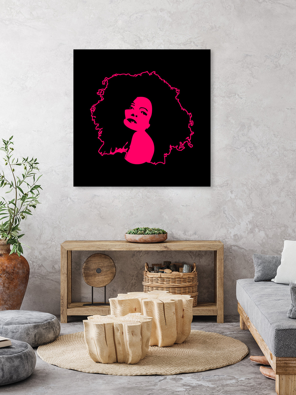 Diana Ross | Pop Art by William Cuccio on GIANT ART - pink digital painting